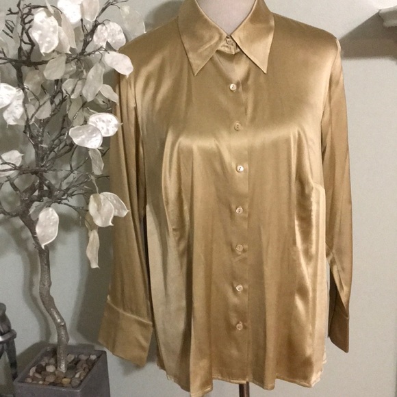 Talbots Tops - TALBOTS SILK BLOUSE